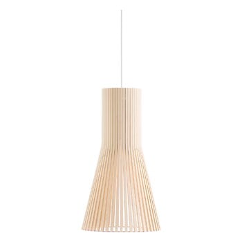 Secto Design Lampada a sospensione Secto 45 cm, betulla