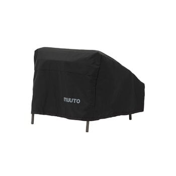 Outdoor lounge chairs, Outdoor Cover for Settle lounge chair, black, Black