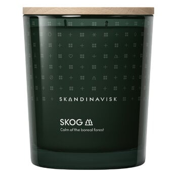 Skandinavisk Scented candle with lid, SKOG, 2-wick, special edition, product image