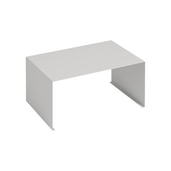 Shelving units, Stacked insert for shelf module, grey, Gray