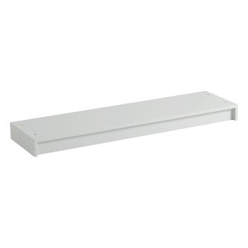 Shelving units, Stacked plinth, 131 x 35 x 10 cm, grey, Gray