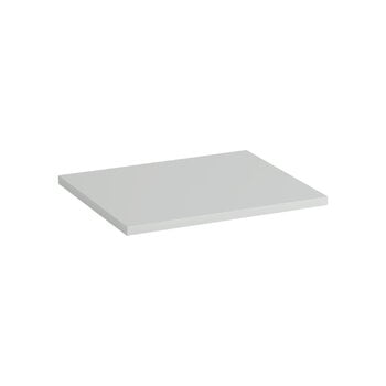 Shelving units, Stacked top plate for shelf module, 43,5 x 35 cm, grey, Gray