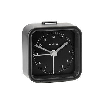 Stelton Okiru alarm clock, black