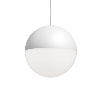 Flos String Light Sphere Head lamp, 12 m cable, white
