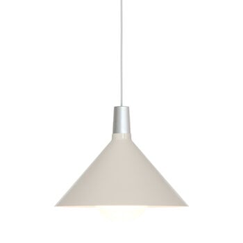 Tala Lampada a sospensione Bower C360, con lampadina Sphere IV, bianco