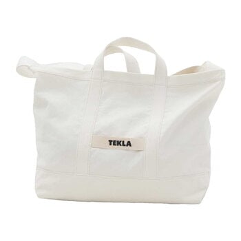 Bags, Beach bag, off-white, White