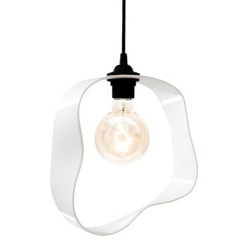 Tonfisk Design Lampada a sospensione Utu, 26 cm, bianca