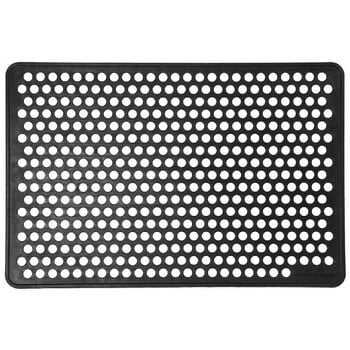 Other rugs & carpets, Dot doormat, 60 x 90 cm, black, Black