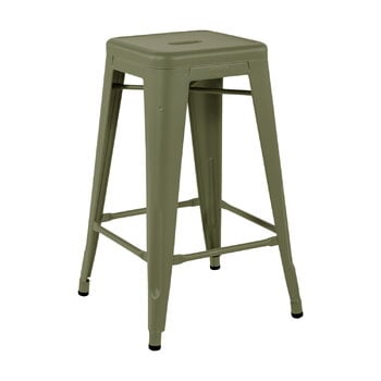 Bar stools & chairs, Bar stool H65, matte MFT olive, Green