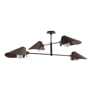 &Tradition Bonnet SC91 chandelier, bronzed - black