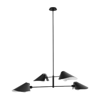 &Tradition Bonnet SC93 chandelier, black, product image