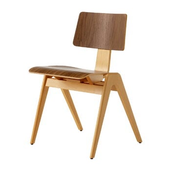 &Tradition Daystak RD1 side chair, beech - walnut