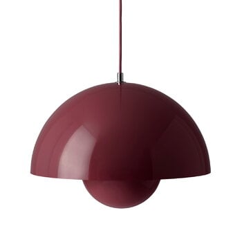 Pendant lamps, Flowerpot VP7 pendant, dark plum, Purple