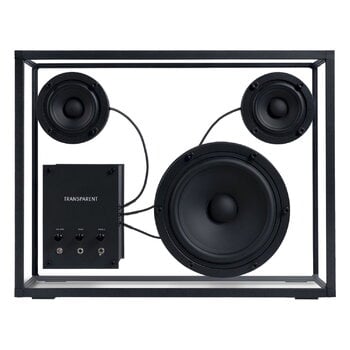 Hifi & audio, Transparent Speaker, black, Black