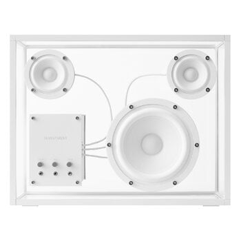 Hifi & audio, Transparent Speaker, white, White