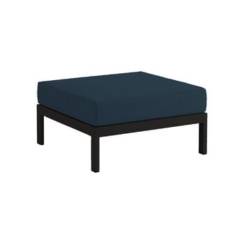 Canapés et banquettes, Pouf Easy, noir graphite - bleu minuit, Bleu