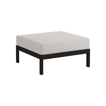 TIPTOE Easy ottoman, graphite black - heather grey