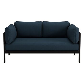 TIPTOE Easy 2-sits soffa, grafit svart - midnattsblå