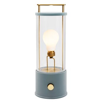 Outdoor lamps, The Muse portable lamp, selvedge blue, Light blue