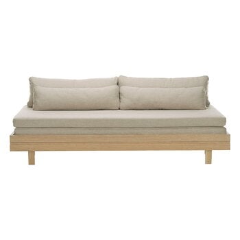 Schlafsofas, Day&Night Schlafsofa, Eiche - Beige Hopper 51, Beige