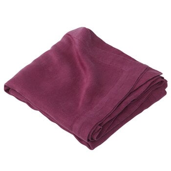 Tekla Linen table cloth, claret