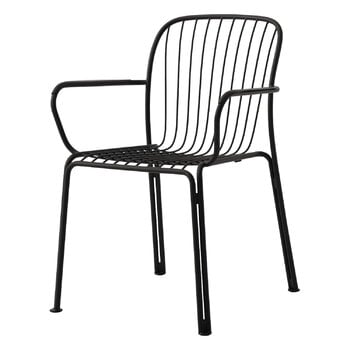 &Tradition Thorvald SC95 käsinojallinen tuoli, warm black