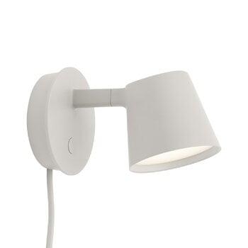 Muuto Tip wall lamp, grey, product image