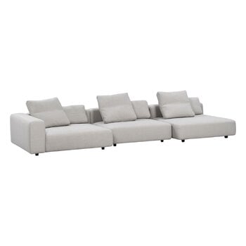 Interface Toast sofa, 405 cm, left, Arc 05 beige