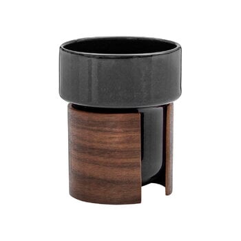 Tonfisk Design Warm cup 2,4 dl, set of 2, black - walnut