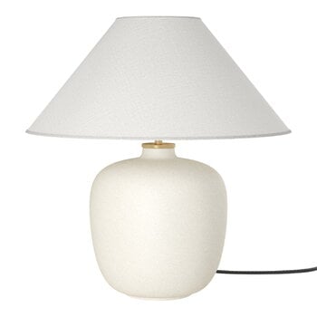 Audo Copenhagen Lampe de table Torso, 37 cm, sable - blanc cassé