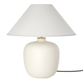 Tischlampen, Torso Tischleuchte, 37 cm, Sandfarben – Cremefarben, Beige