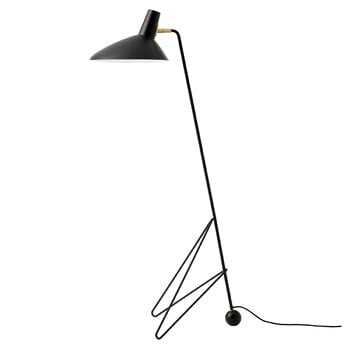 &Tradition Lampadaire pied Tripod HM8, noir mat