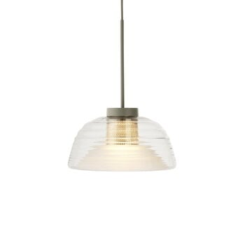 Pendant lamps, Two-Layer pendant, 37,5 cm, olive, Green