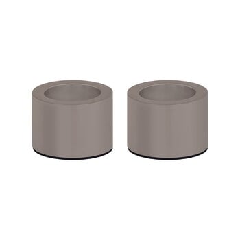 Massproductions Pinci candle holder, polished chrome | Finnish