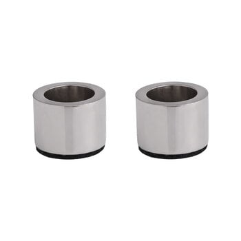 Massproductions Pinci candle holder, polished chrome | Finnish
