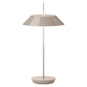 Vibia Mayfair Mini 5495 ladattava pöytävalaisin, beige