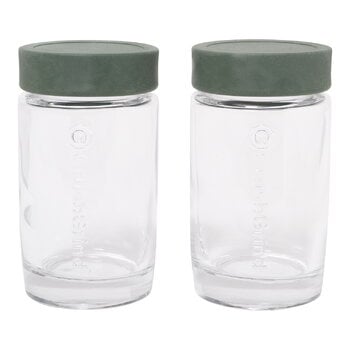 Kitchen containers, Vaasa spice jar, set of 2, green, Green