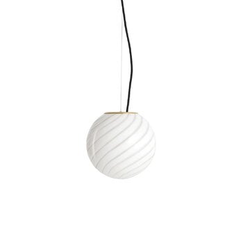 Pendant lamps, S20 Vetri Murano pendant, white, White