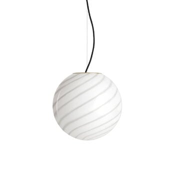 Pendant lamps, S30 Vetri Murano pendant, white, White