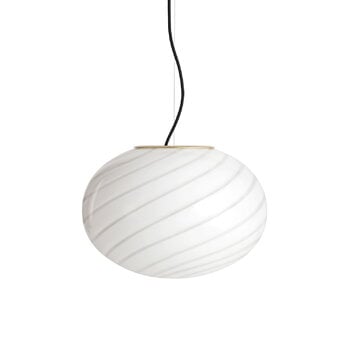 Pendant lamps, S35 Vetri Murano pendant, white, White