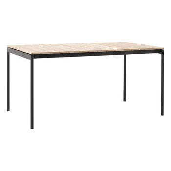 &Tradition Table Ville AV25, 150 x 90 cm, teck - noir chaud