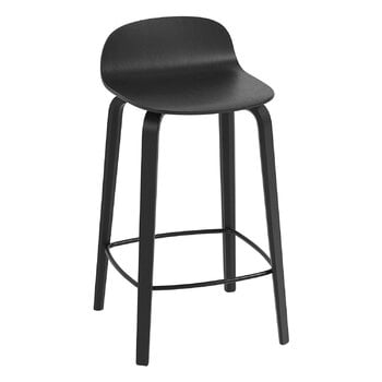 Muuto Visu barstol, 65 cm, svart