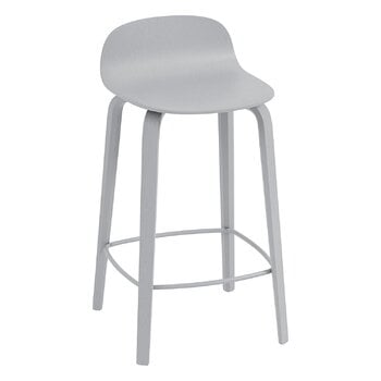 Muuto Visu barstol, 65 cm, grå