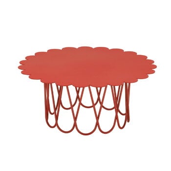 Vitra Flower table, small, red