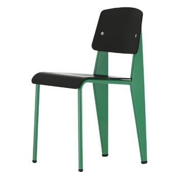 Vitra Standard SP tuoli, Prouvé Blé Vert - deep black