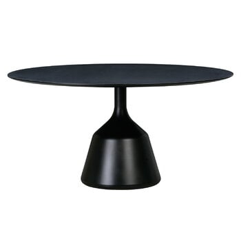 Wendelbo Coin dining table, 150 cm, black - oak black