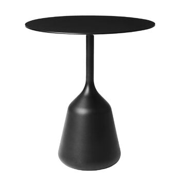 Wendelbo Coin side table, high, black - black laminate