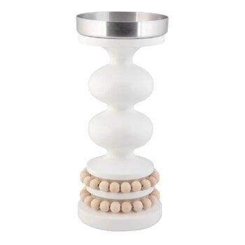 Aarikka Tsaaritar candleholder, white, product image