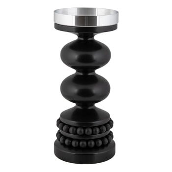 Candleholders, Tsaaritar candleholder, black, Black