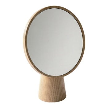 Wooden Kuvastin mirror, ash
